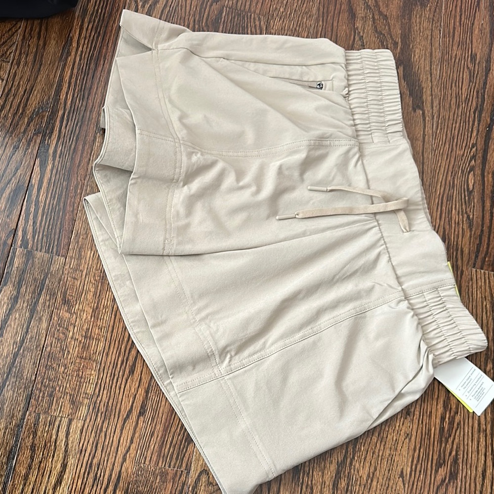 Stylish Beige Mini Skirt